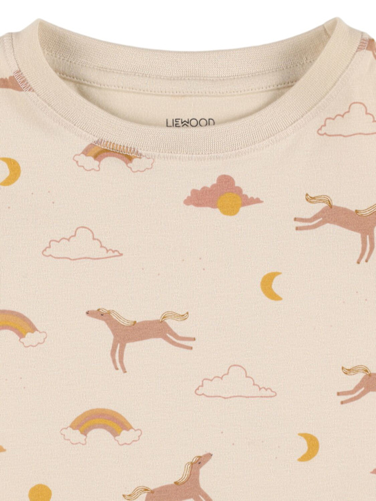 Liewood: Pigiama in jersey di misto cotone - Multicolore - kids-girls_1 | Luisa Via Roma