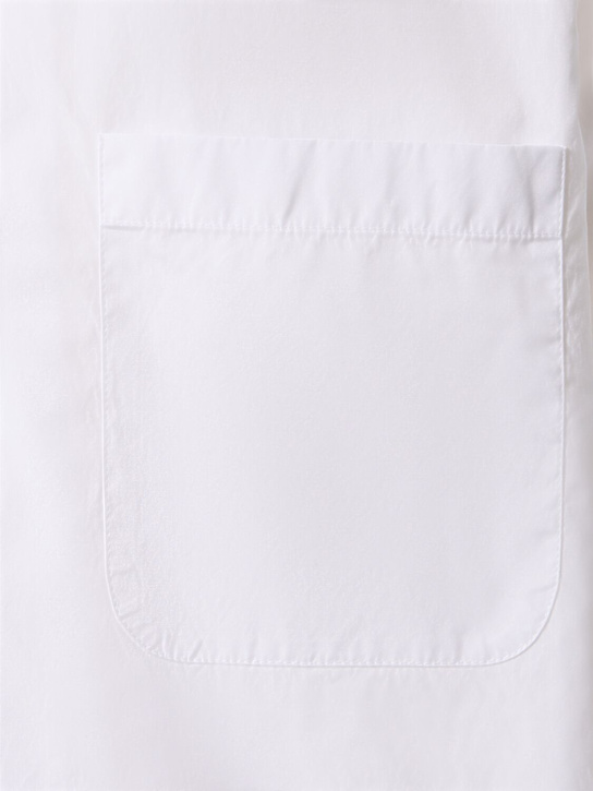 Boss: Lars cotton boxy shirt - White - men_4 | Luisa Via Roma