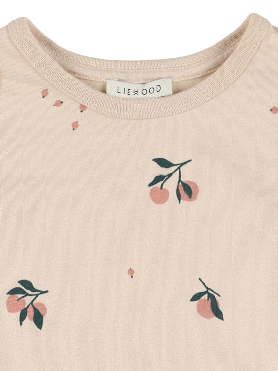 Liewood: T-shirt in jersey di cotone con stampa Fruit - Multicolore - kids-girls_1 | Luisa Via Roma