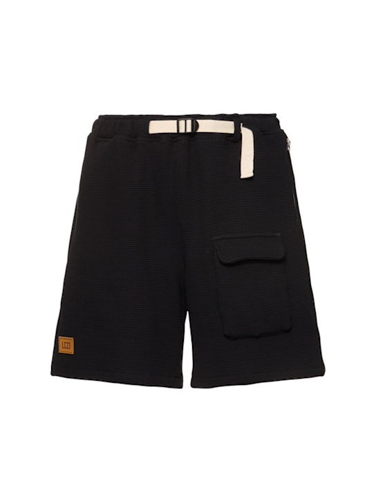 Lc23: Big Waffle shorts - men_0 | Luisa Via Roma