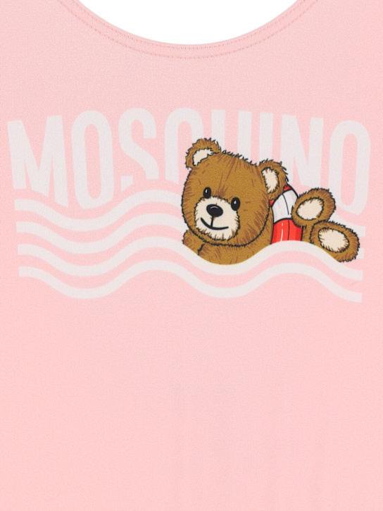 Moschino: Printed one-piece swimsuit - kids-girls_1 | Luisa Via Roma