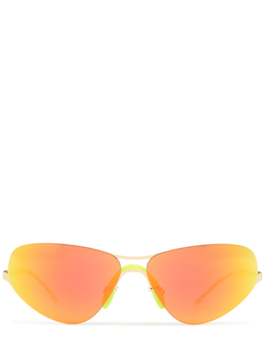 Mykita: 032c Alpine metal sunglasses - men_0 | Luisa Via Roma