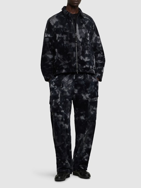 Y-3: Nylon jacket - Black - men_1 | Luisa Via Roma