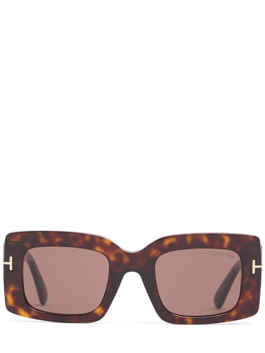 Tom Ford: Brigitta squared acetate sunglasses - men_0 | Luisa Via Roma