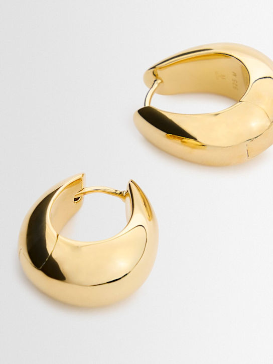 Tom Wood: Ice medium hoop earrings - women_1 | Luisa Via Roma