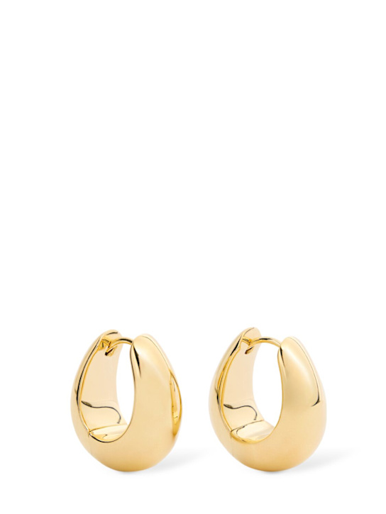 Tom Wood: Ice medium hoop earrings - women_0 | Luisa Via Roma