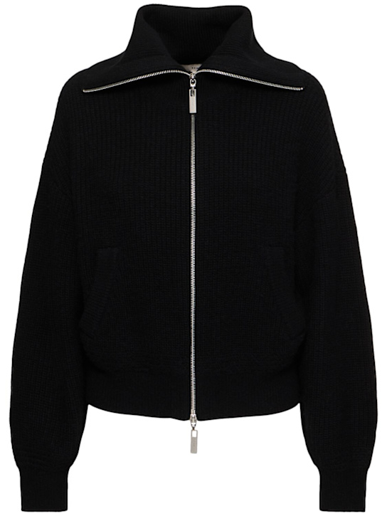 Remain: Knitted zip-up jacket - women_0 | Luisa Via Roma