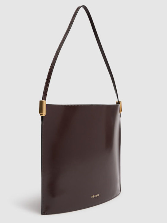 Neous: Dorado 2.0 leather shoulder bag - Dark Chocolate - women_3 | Luisa Via Roma