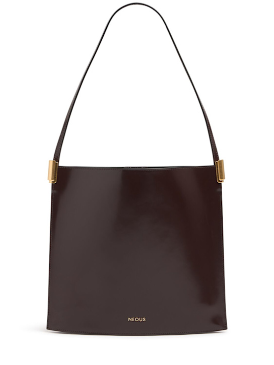 Neous: Dorado 2.0 leather shoulder bag - Dark Chocolate - women_0 | Luisa Via Roma