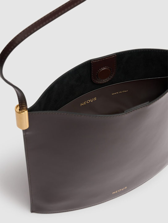 Neous: Dorado 2.0 leather shoulder bag - Dark Chocolate - women_6 | Luisa Via Roma