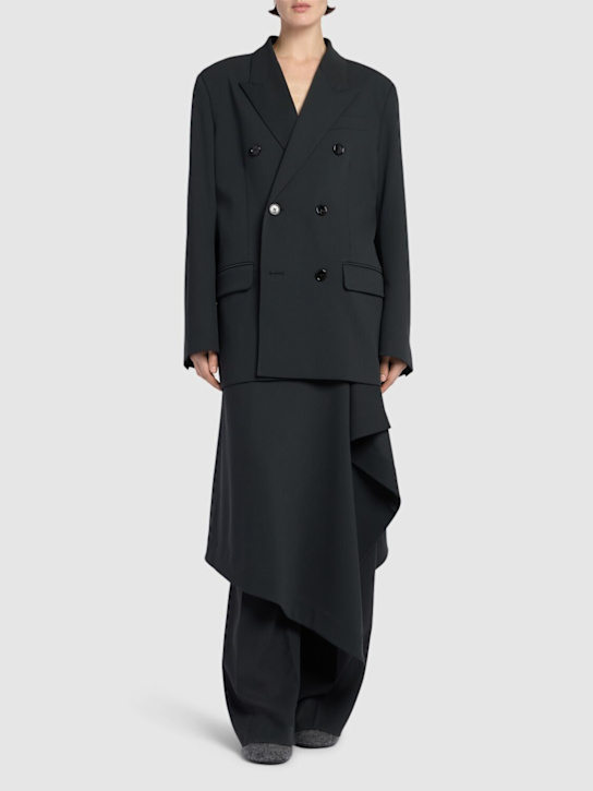 AMI Paris: Tailoring double breasted blazer - women_1 | Luisa Via Roma