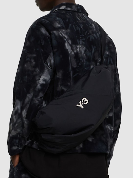 Y-3: Y-3 bag - Black - men_2 | Luisa Via Roma