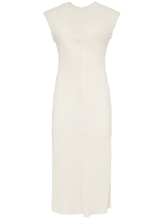 AMI Paris: Viscose long dress - women_0 | Luisa Via Roma