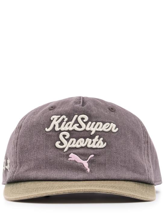 PUMA: KidSuper Studios baseball cap - Dark Coal - men_0 | Luisa Via Roma