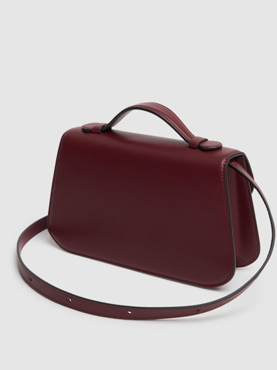 Neous: Phoenix 1.0 leather top handle bag - Burgundy - women_5 | Luisa Via Roma