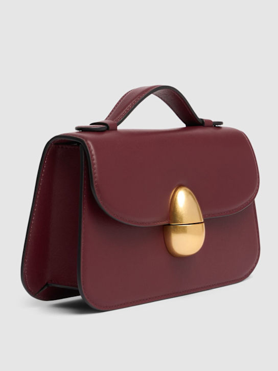 Neous: Phoenix 1.0 leather top handle bag - Burgundy - women_3 | Luisa Via Roma