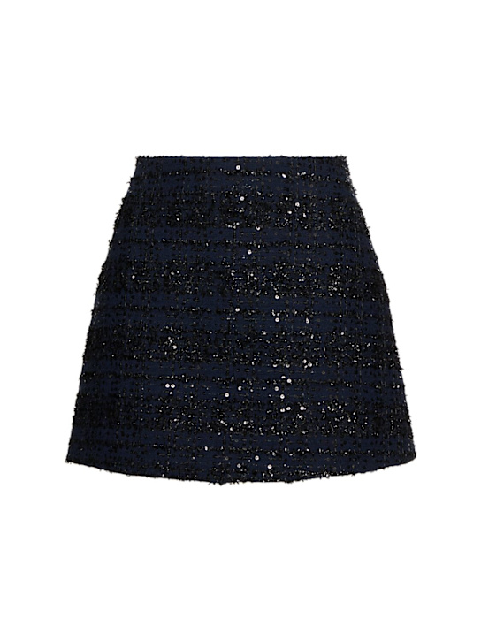 Rotate: Bouclé mini skirt - women_0 | Luisa Via Roma