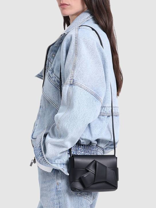 Acne Studios: Mini Musubi crossbody leather bag - women_1 | Luisa Via Roma