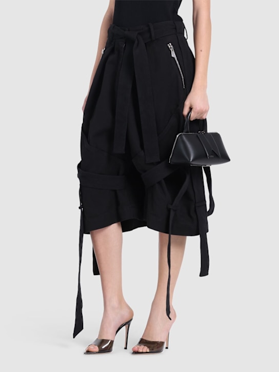 Gianvito Rossi: 105mm Elle plexi sandal mules - women_1 | Luisa Via Roma