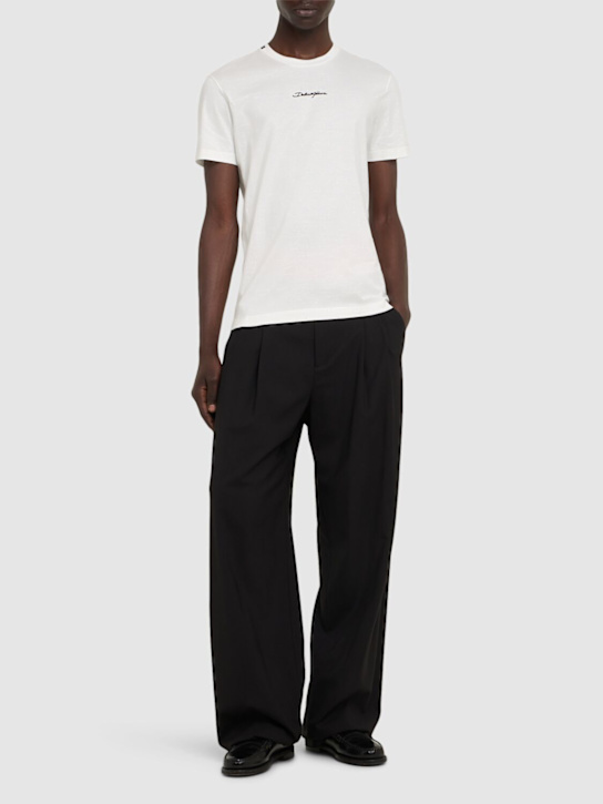 Dolce&Gabbana: コットンジャージーTシャツ - men_1 | Luisa Via Roma