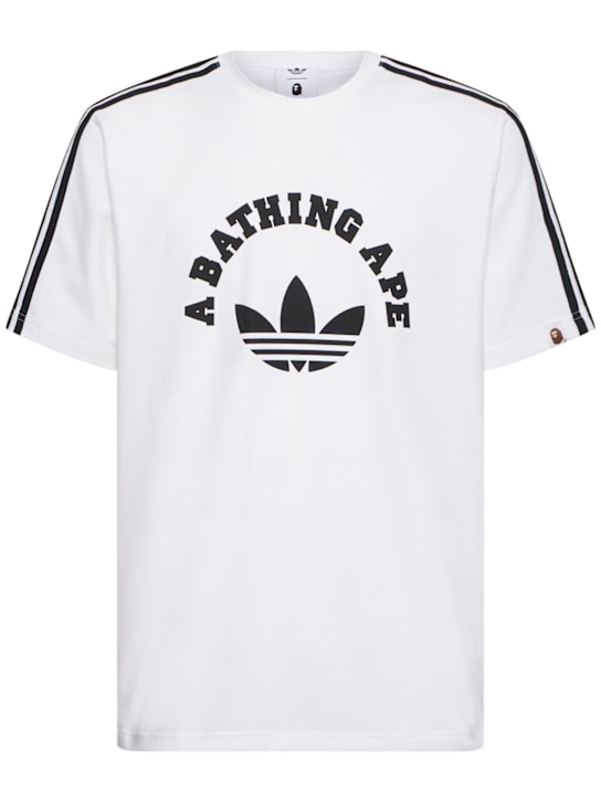 adidas Originals: Bape logo t-shirt - men_0 | Luisa Via Roma