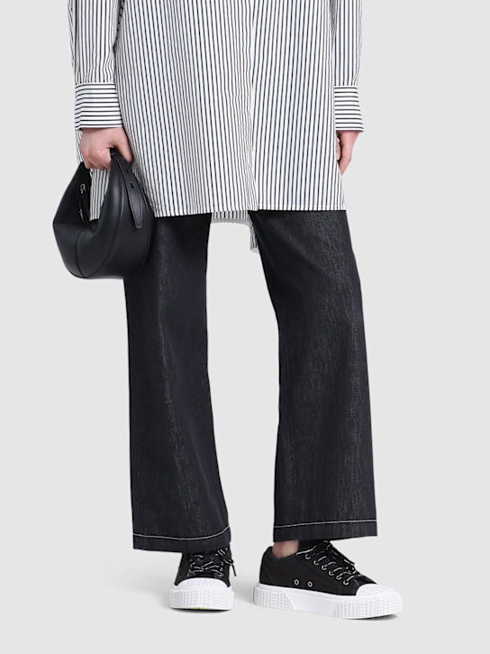 Marc Jacobs: 35mm hohe Sneakers aus Canvas - women_1 | Luisa Via Roma