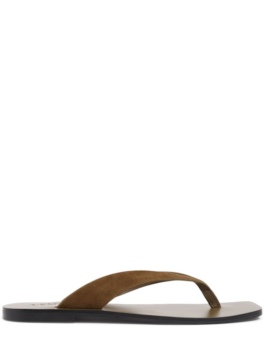 A.EMERY: Ｋinto スエードフリップフロップ 10mm - women_0 | Luisa Via Roma