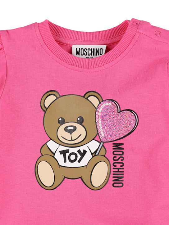 Moschino: コットンワンピース - kids-girls_1 | Luisa Via Roma