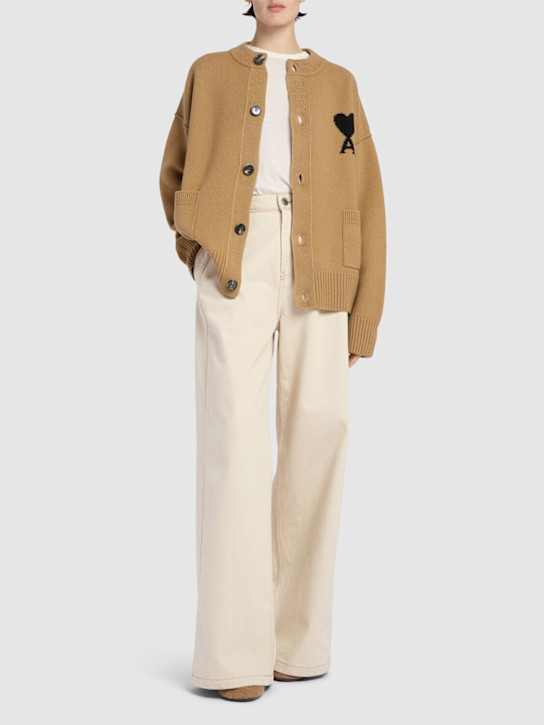 AMI Paris: Jeans anchos - women_1 | Luisa Via Roma