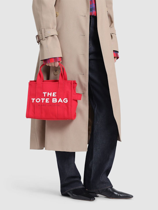 Marc Jacobs: The Small cotton canvas tote bag - women_1 | Luisa Via Roma
