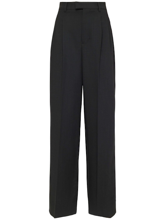 AMI Paris: High waisted tailoring pants - women_0 | Luisa Via Roma