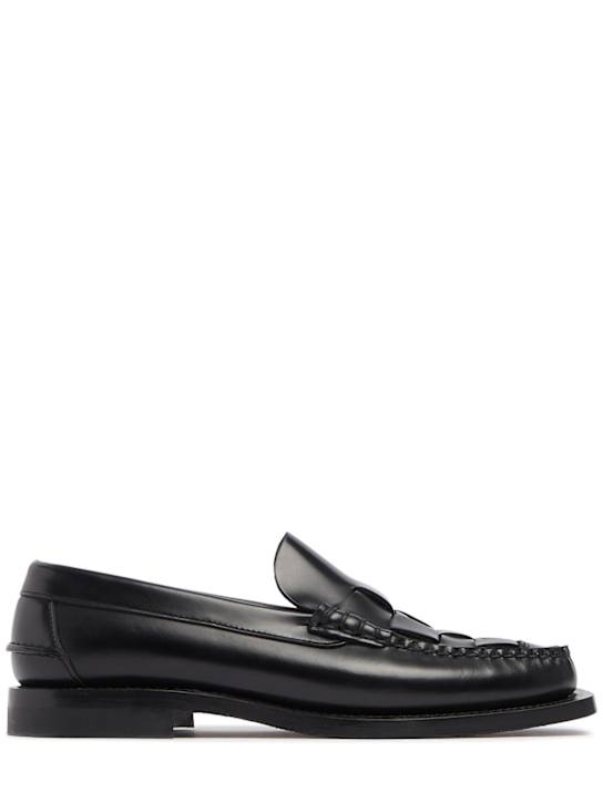 Hereu: 20mm Nombela leather loafers - women_0 | Luisa Via Roma