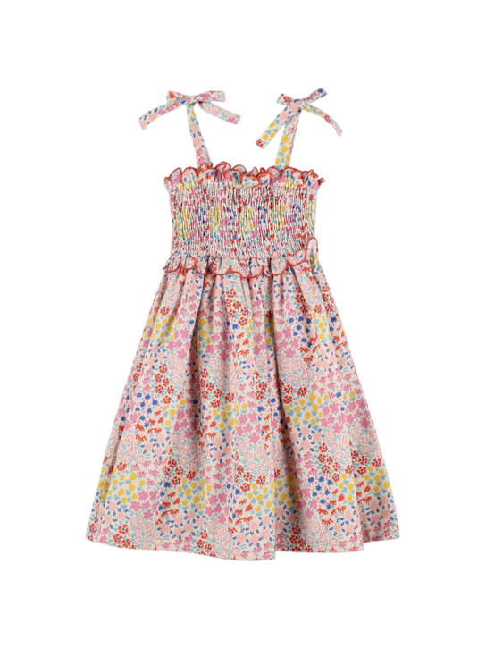 The New Society: コットンワンピース - マルチカラー - kids-girls_0 | Luisa Via Roma