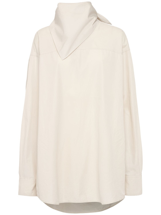 AMI Paris: Cotton bandana shirt - women_0 | Luisa Via Roma