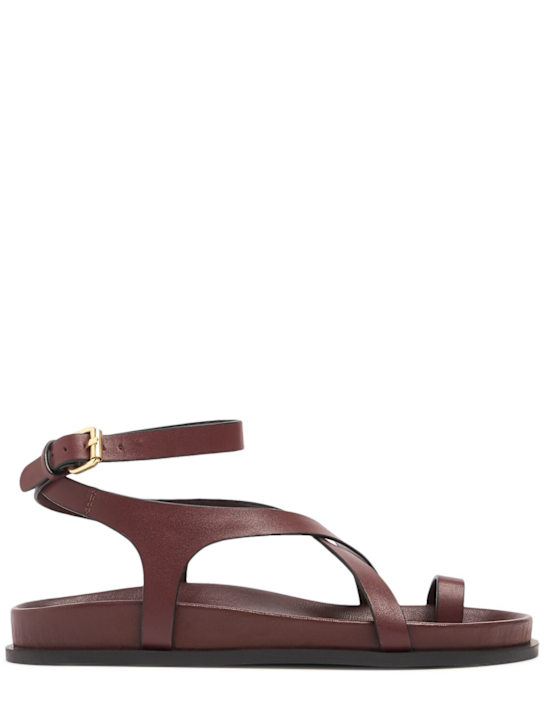 A.EMERY: 20mm Jalen leather sandals - women_0 | Luisa Via Roma