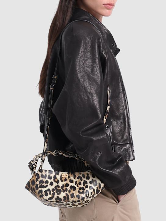 Borsa mini bou leopard - GANNI - Donna  | Luisaviaroma