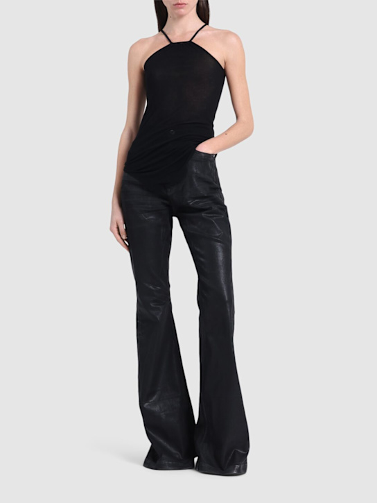 Skorpio ribbed jersey sleeveless top - Thumbnail 2
