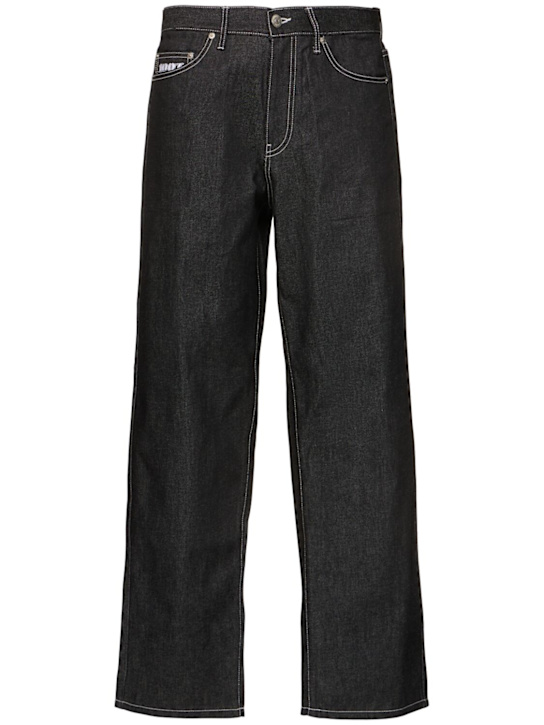 Awake NY: Denim jeans - Black - men_0 | Luisa Via Roma