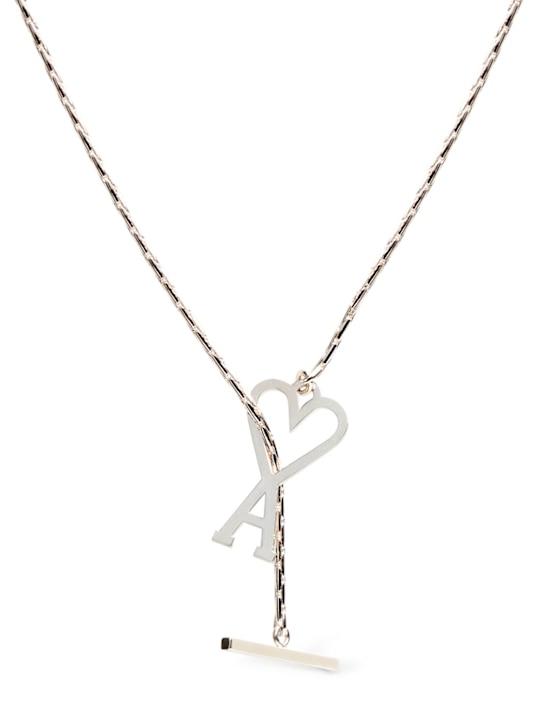 AMI Paris: ADC pendant chain necklace - women_0 | Luisa Via Roma