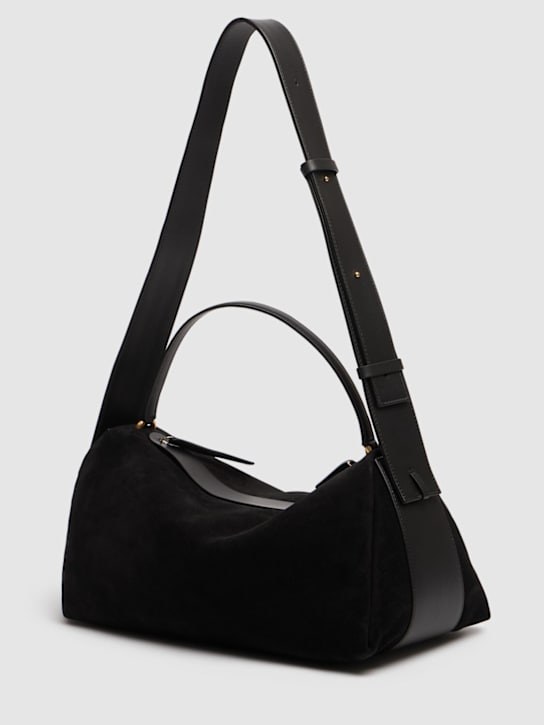 Neous: Scorpius suede shoulder bag - Black - women_4 | Luisa Via Roma