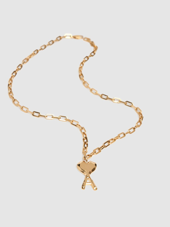 AMI Paris: ADC pendant chain necklace - men_1 | Luisa Via Roma