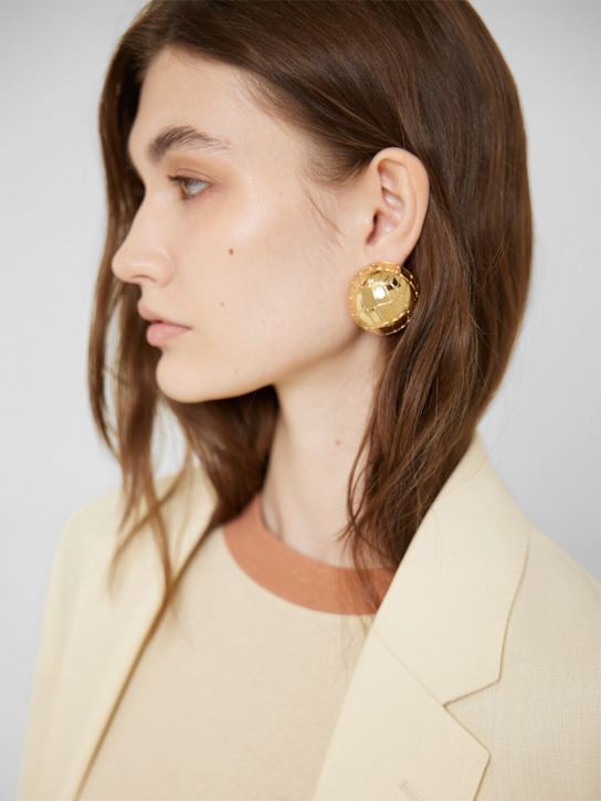 Jacquemus: Les Boucles Salon clip-on earrings - women_1 | Luisa Via Roma