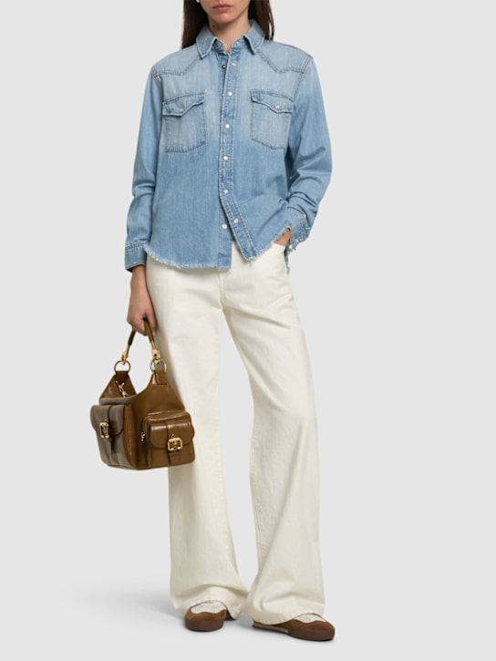 RE/DONE: コットンデニムシャツ - women_1 | Luisa Via Roma