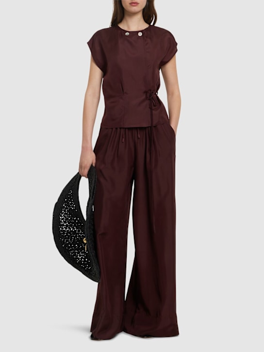 Forte_forte: ハボタイシルク クロストップ - women_1 | Luisa Via Roma