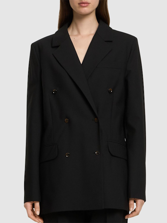 The Garment: Noah wool blend blazer - Black - women_2 | Luisa Via Roma