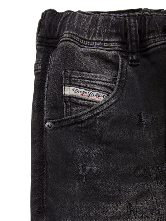 Diesel Kids: Stretch cotton jeans - kids-boys_1 | Luisa Via Roma