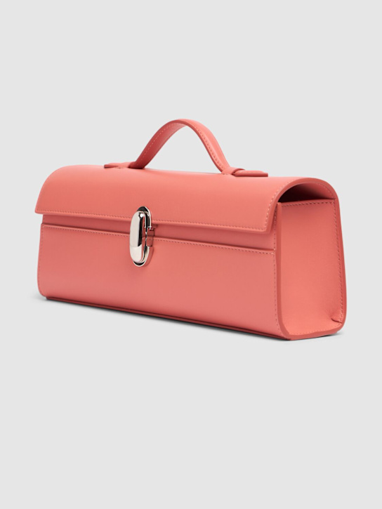 Savette: Camellia smooth leather top handle bag - Camelia - women_3 | Luisa Via Roma