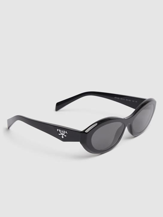 Prada: Catwalk cat-eye acetate sunglasses - women_1 | Luisa Via Roma