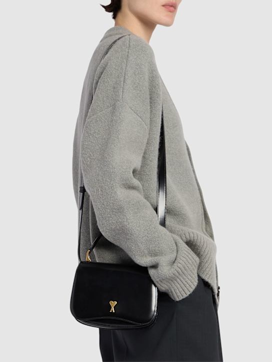 AMI Paris: Paris Paris brushed leather bag - women_1 | Luisa Via Roma