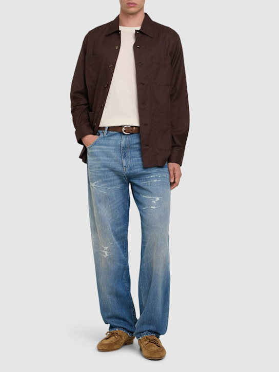 PT Torino: Rap 5个口袋牛仔裤 - 蓝色 - men_1 | Luisa Via Roma